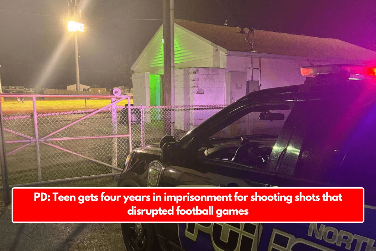 PD: Teen gets four years in imprisonment for shooting shots that disrupted football games