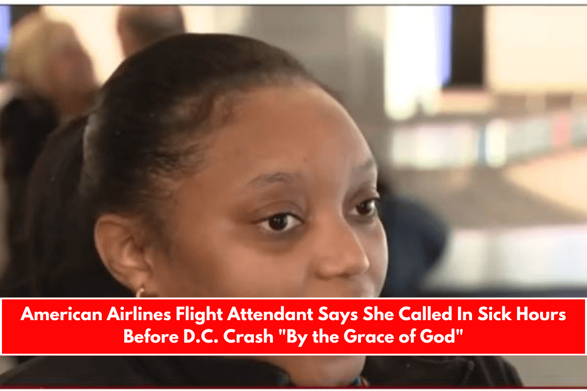 American Airlines Flight Attendant Says She Called In Sick Hours Before D.C. Crash By the Grace of God