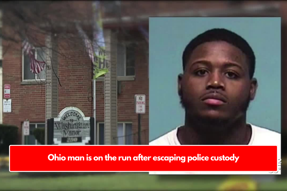 Ohio man is on the run after escaping police custody