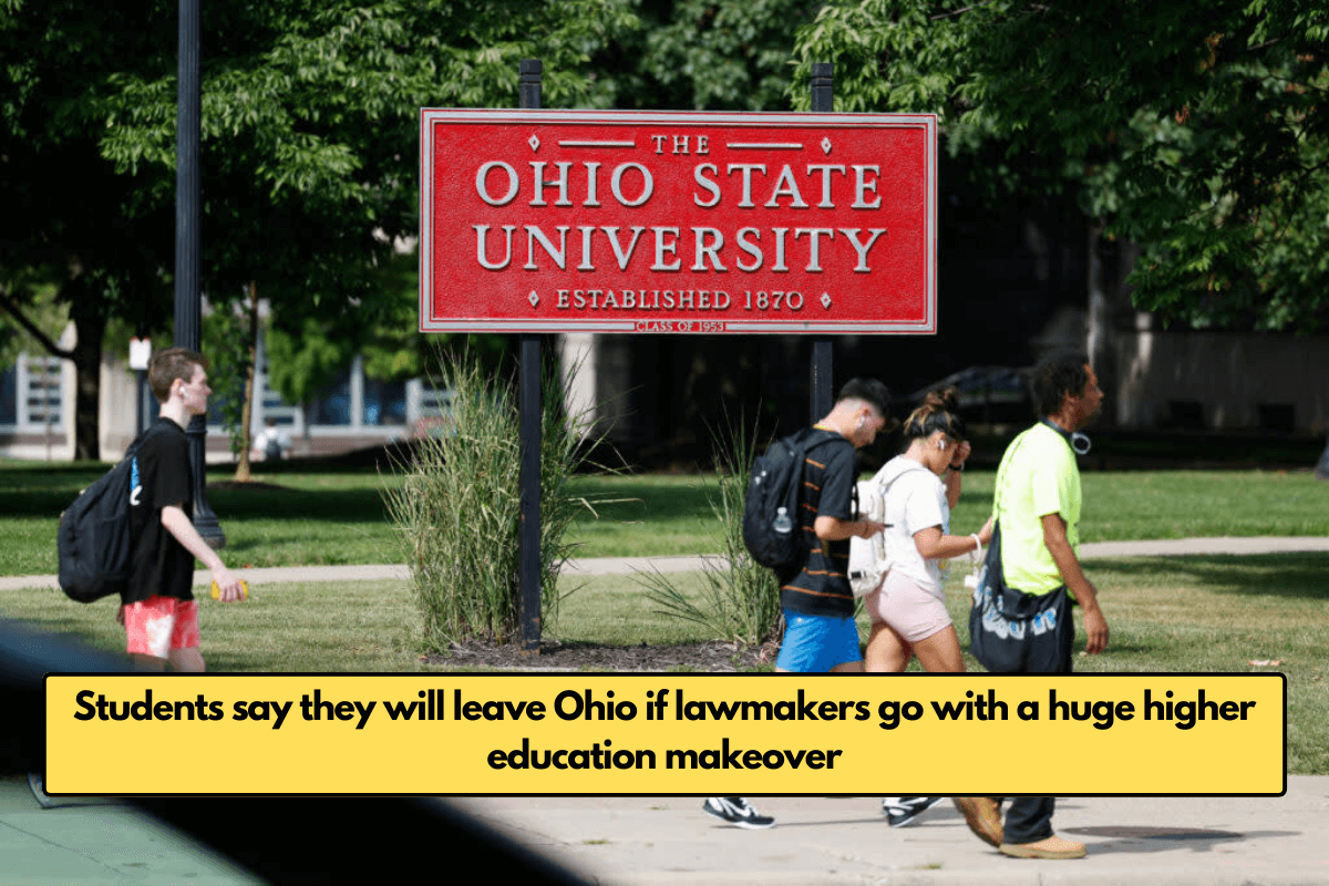 Students say they will leave Ohio if lawmakers go with a huge higher education makeover