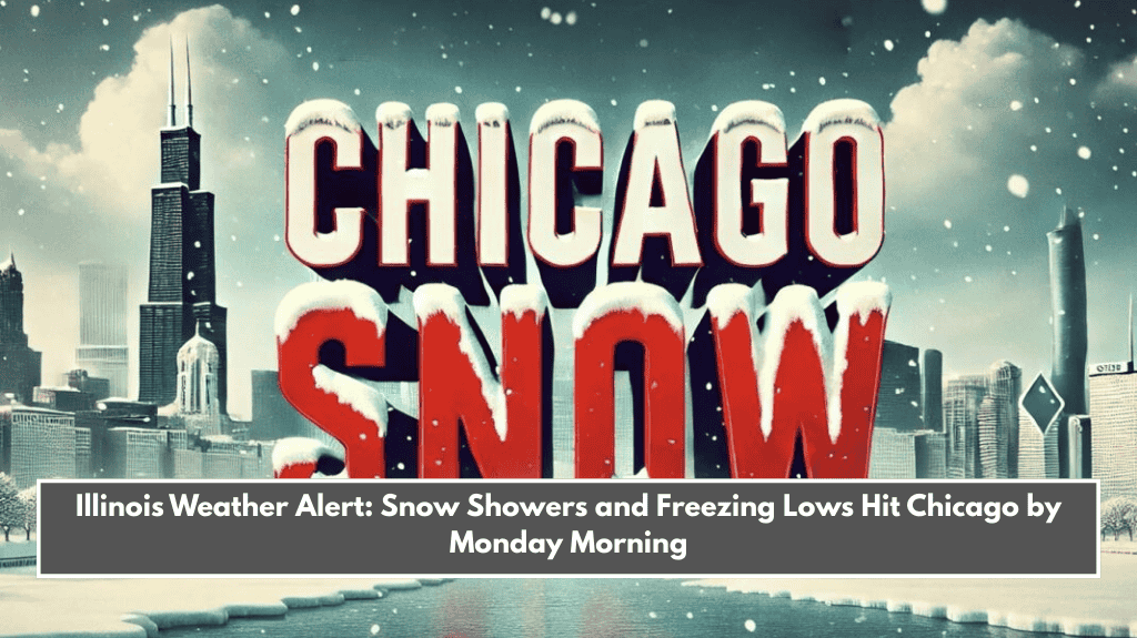 Illinois Weather Alert: Snow Showers and Freezing Lows Hit Chicago by Monday Morning