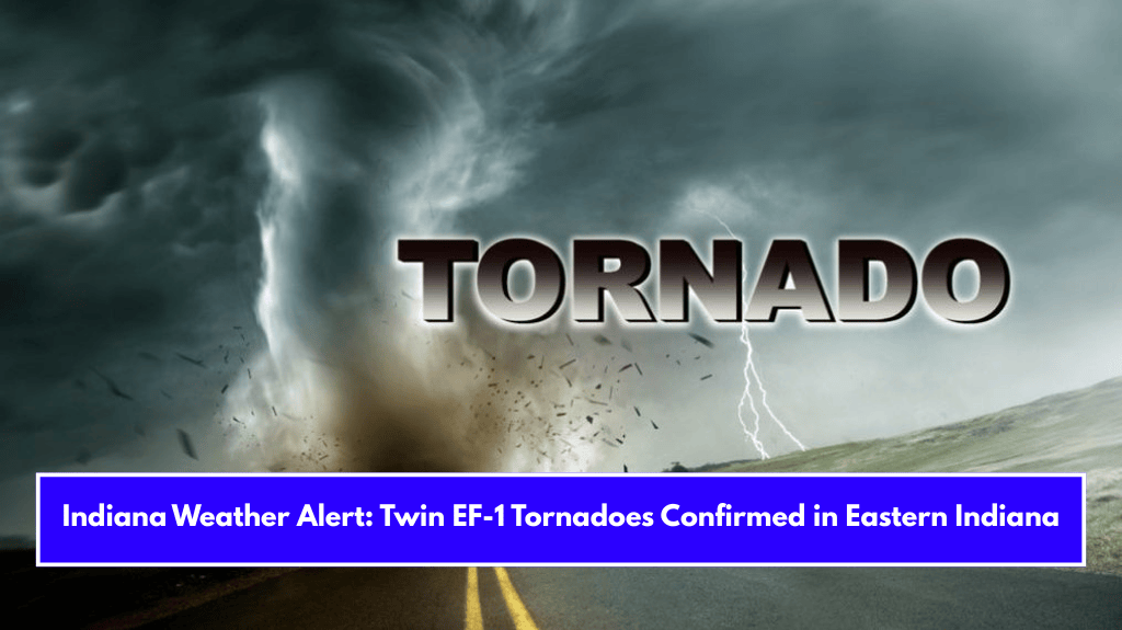 Indiana Weather Alert: Twin EF-1 Tornadoes Confirmed in Eastern Indiana
